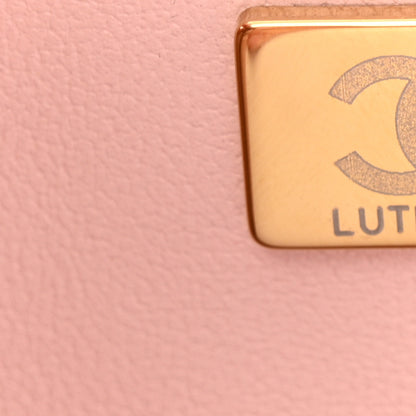 Chanel Lambskin Quilted Mini Rectangular Flap Light Pink 7 of 9