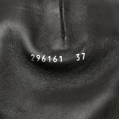 Gucci Guccissima Calfskin Miro Soft Knee High Riding Boots 37 Chocolate 6 of 9