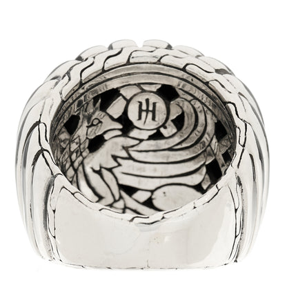 John Hardy Sterling Silver Bedeg Dome Ring 51 5.75 4 of 6