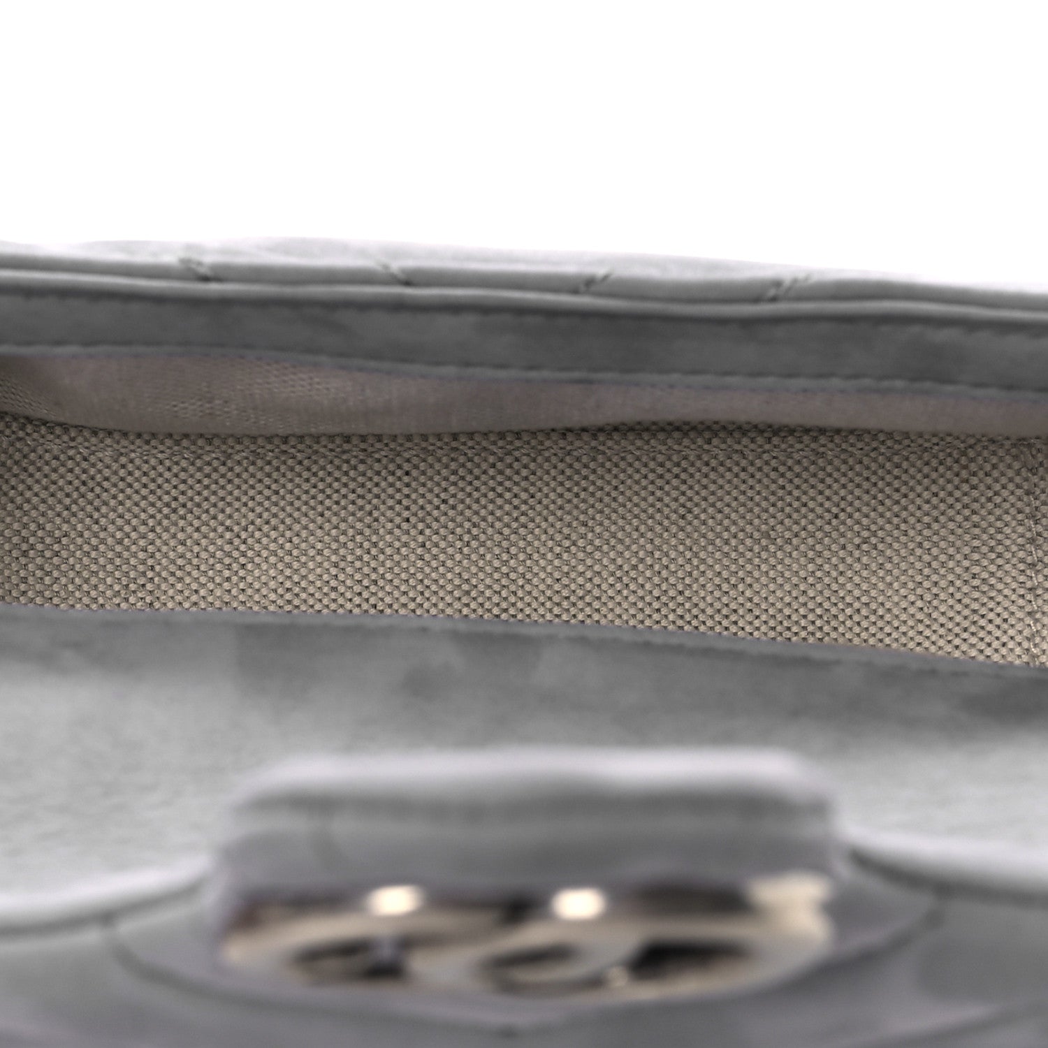 Gucci Nubuck Matelasse Mini GG Marmont Shoulder Bag Grey 5 of 11