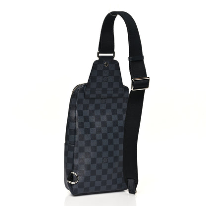 Louis Vuitton Damier Graphite World Map Avenue Sling Backpack 3 of 9