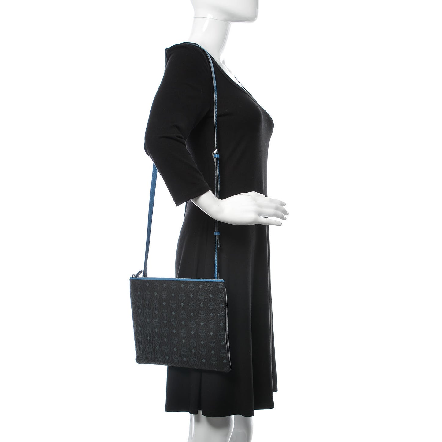 Visetos Original Medium Pouch Black Blue