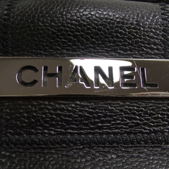 Chanel Caviar Square Stitched Tote Black 12 of 12