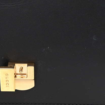Gucci Calfskin Small Sylvie Shoulder Bag Black 13 of 16