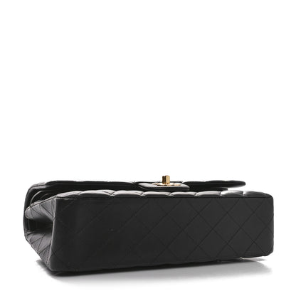Chanel Lambskin Quilted Medium Double Flap Black 4 of 10