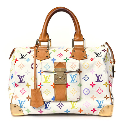 Louis Vuitton Monogram Multicolor Speedy 30 White 1 of 9