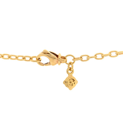 David Yurman 18K Yellow Gold Cultured Pearl 8.5-11mm Station Necklace 4 of 4