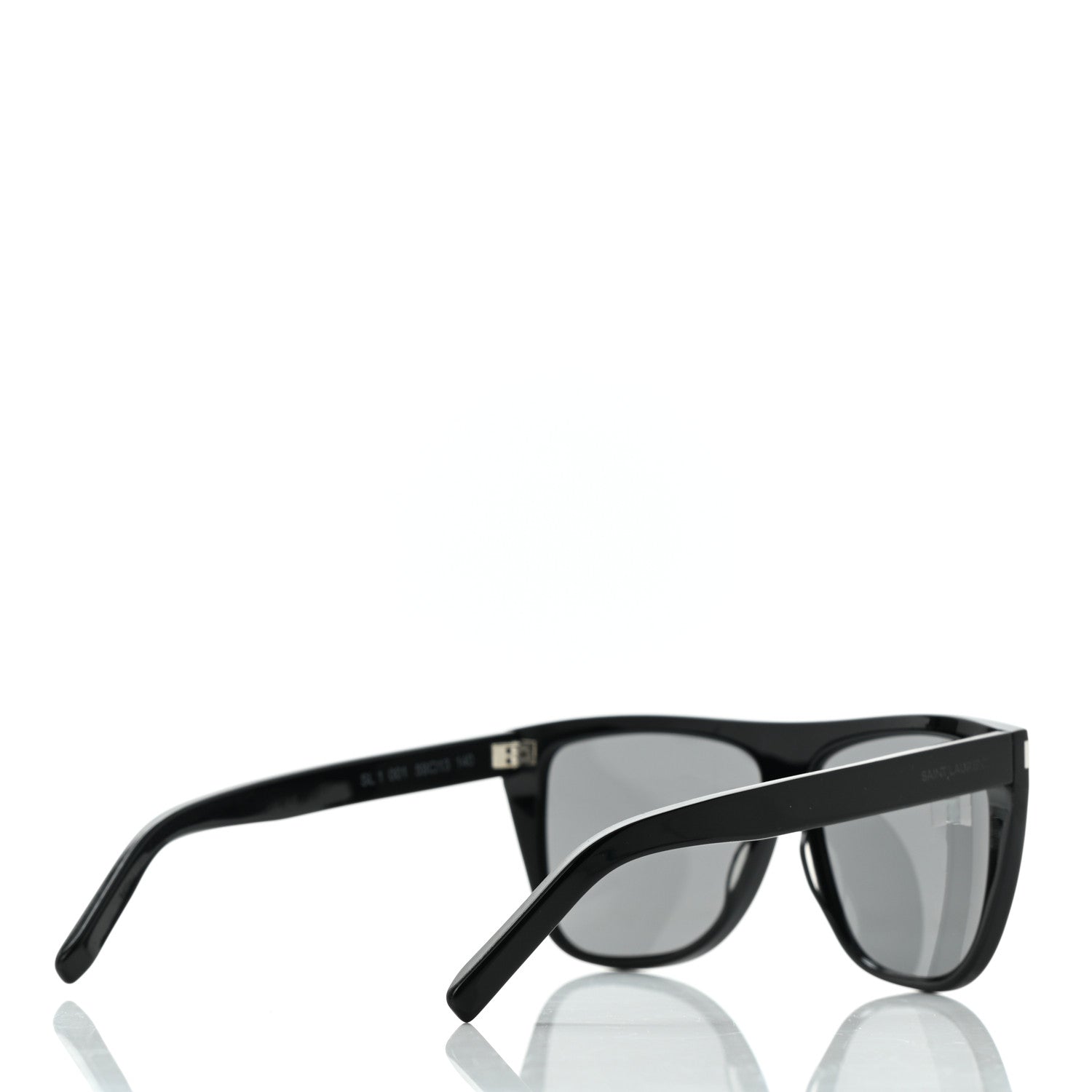 Saint Laurent Acetate SL1 Sunglasses Black 4 of 8