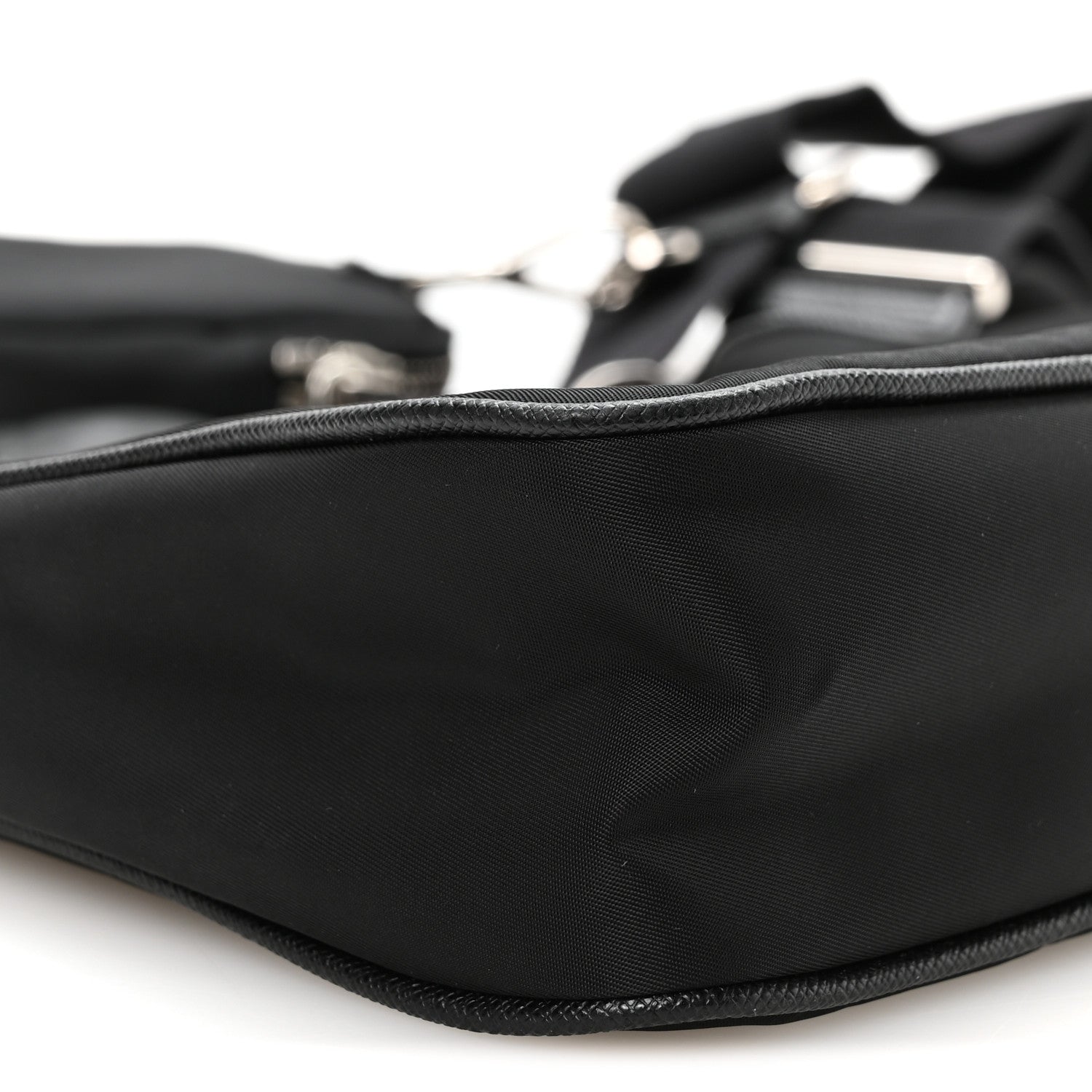 Prada Re-Nylon Saffiano Re-Edition 2005 Shoulder Bag Black 10 of 11