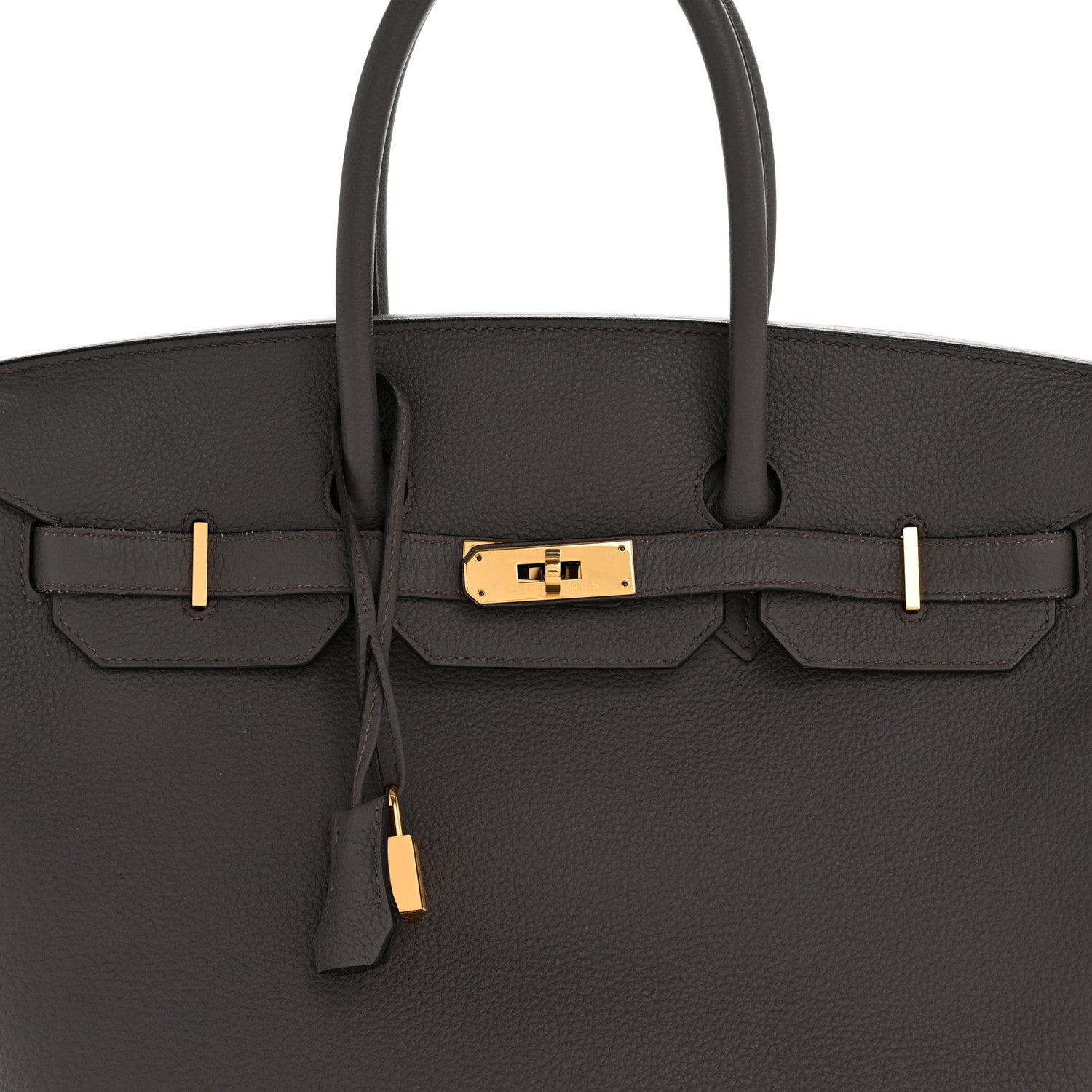 Hermes Togo Birkin 35 Etain Etain 8 of 13