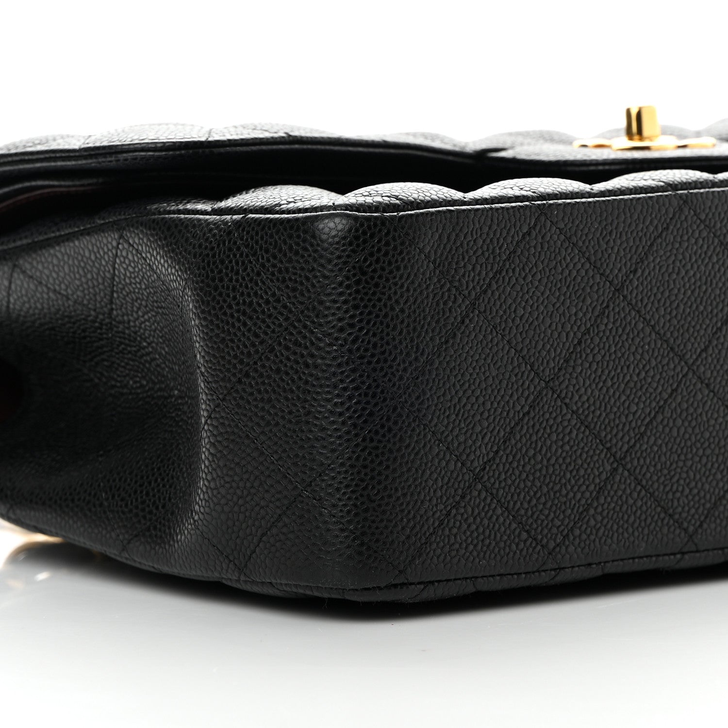 Chanel Caviar Quilted Jumbo Double Flap Black 9 of 13