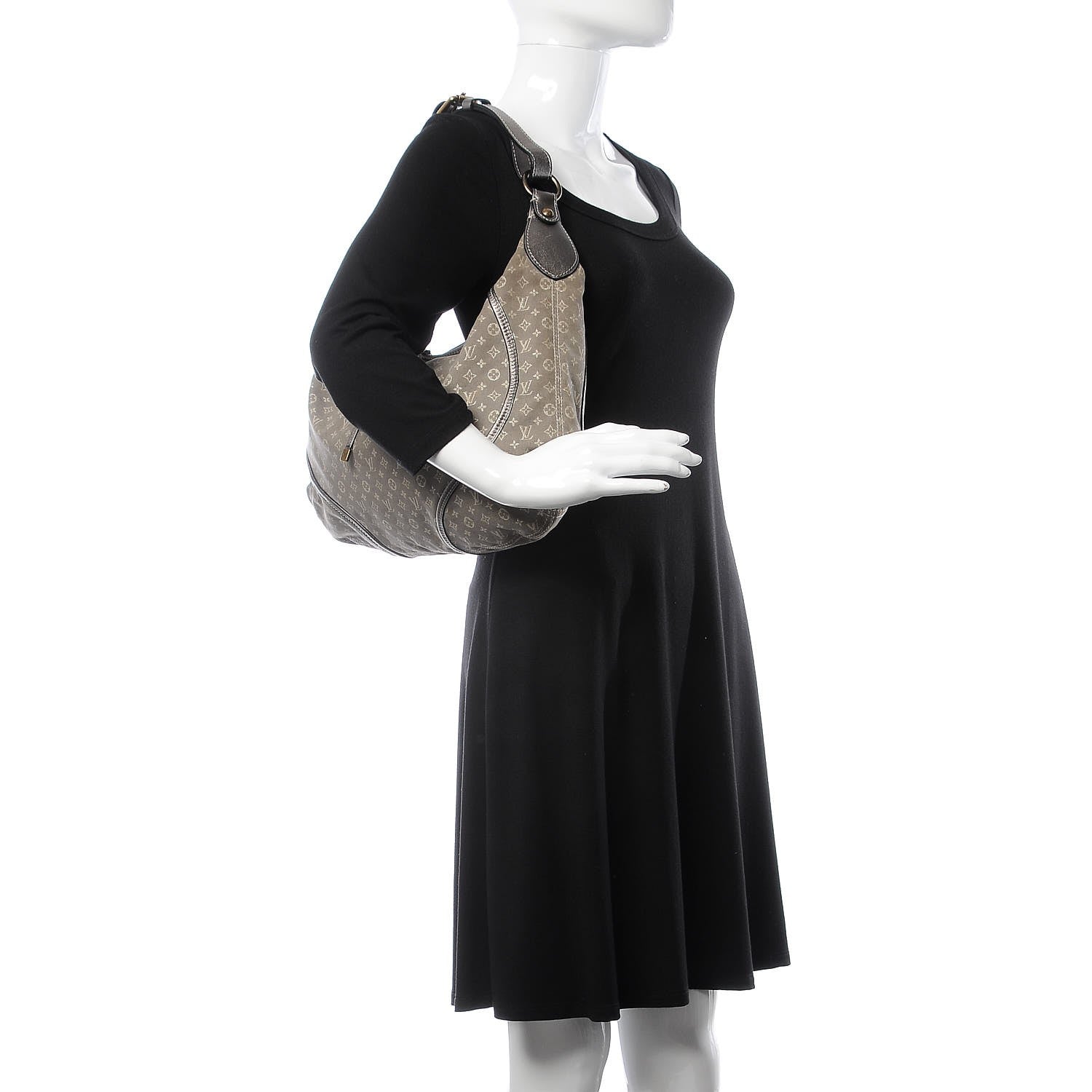 Louis Vuitton Mini Lin Manon MM Platine 2 of 14