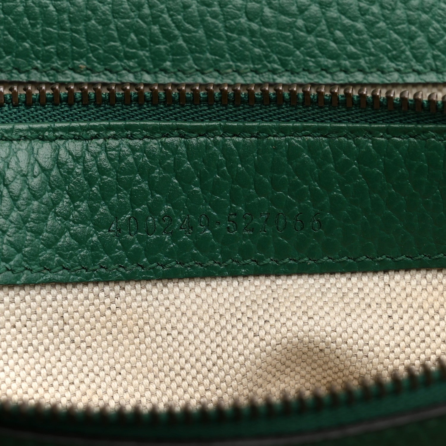 Gucci Pebbled Calfskin Small Dionysus Shoulder Bag Emerald 7 of 12