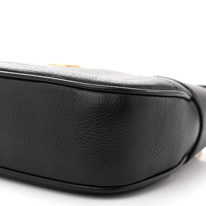 Gucci Goatskin Small Aphrodite Shoulder Bag Black 10 of 10