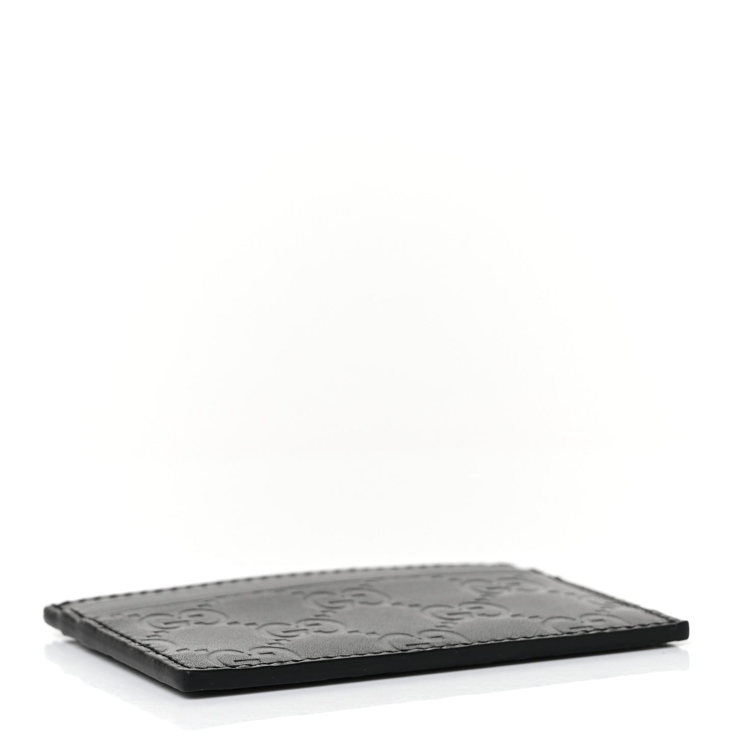 Guccissima Card Holder Black