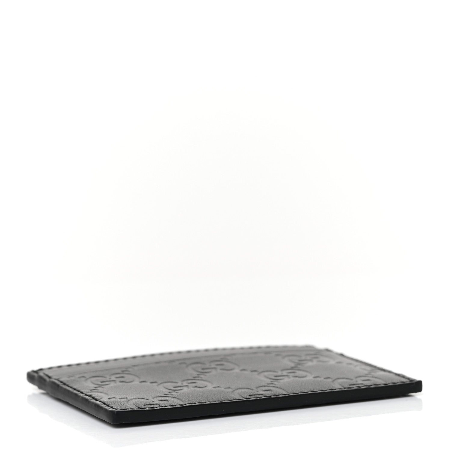Gucci Guccissima Card Holder Black 4 of 8