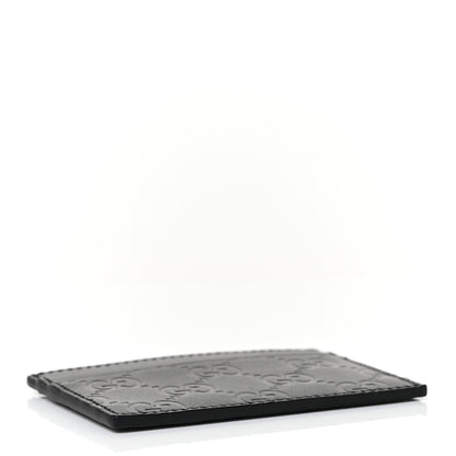 Gucci Guccissima Card Holder Black 4 of 8