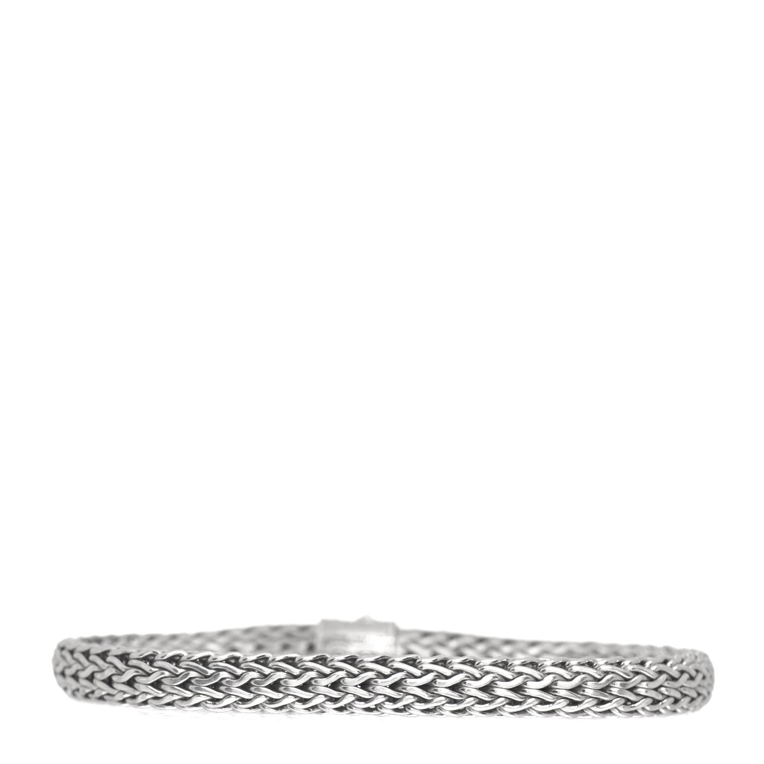 John Hardy Sterling Silver Black Sapphire 7mm Classic Chain Bracelet 3 of 4