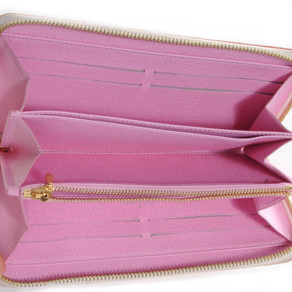 Louis Vuitton Monogram Multicolor Zippy Wallet White Litchi 5 of 6