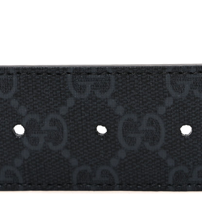 Gucci GG Supreme Monogram Blondie 40mm Belt 85 34 Black 3 of 6