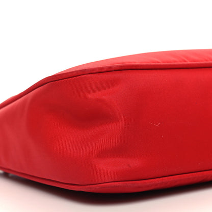 Prada Tessuto Nylon Mini Re-Edition 2000 Bag Rosso 8 of 10