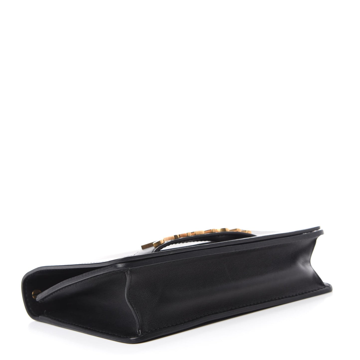 Calfskin J'Adior Chain Flap Bag Black