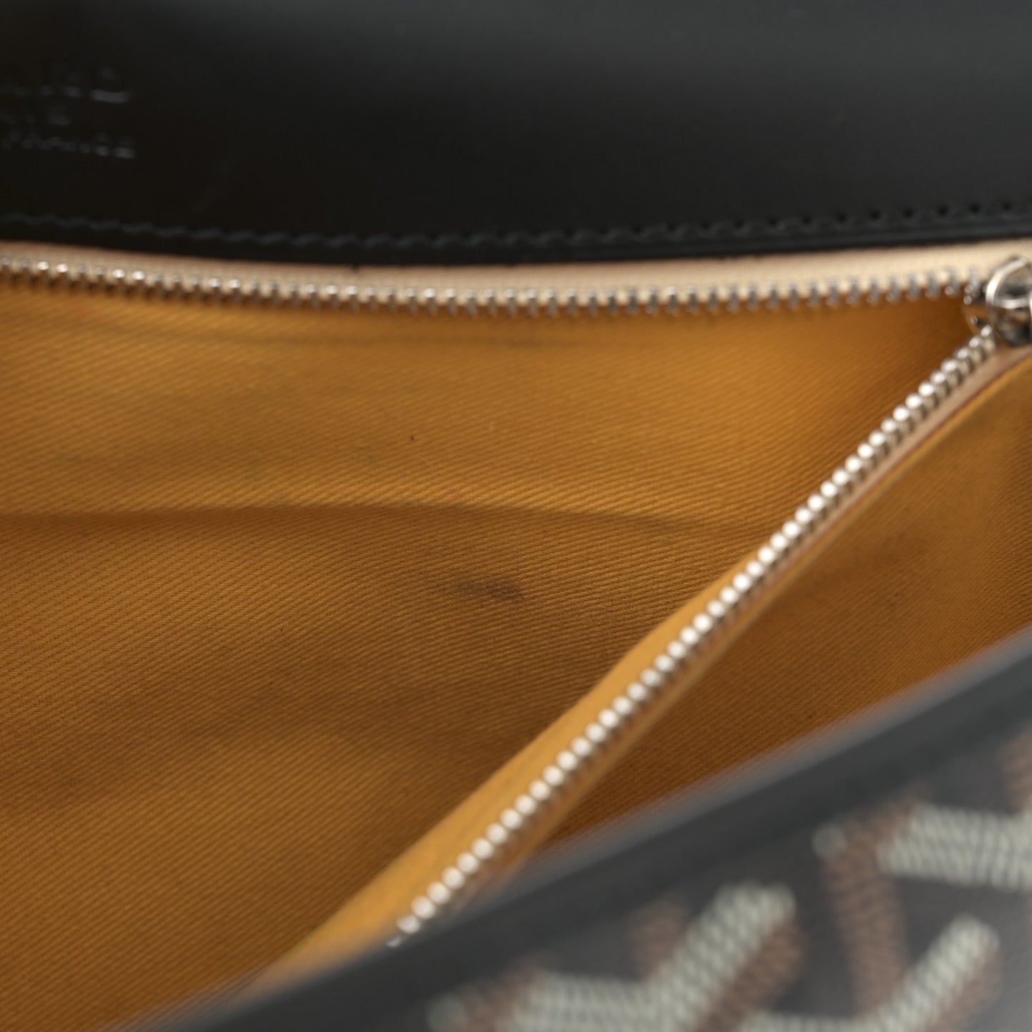 Goyardine Belvedere MM Messenger Bag Black
