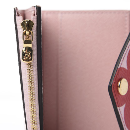 Louis Vuitton Monogram Giant Zoe Wallet Rouge Rose 11 of 13