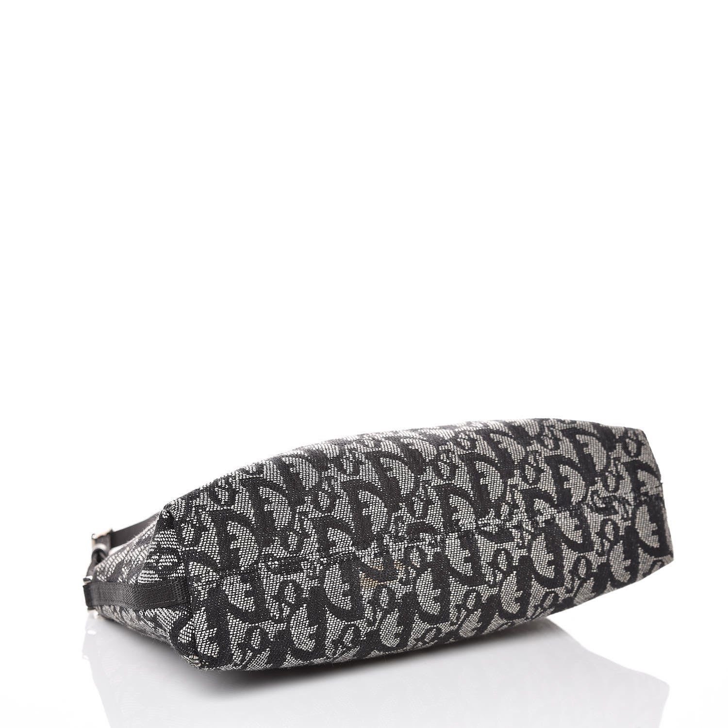 Christian Dior Monogram Shoulder Bag Pochette Black 4 of 7