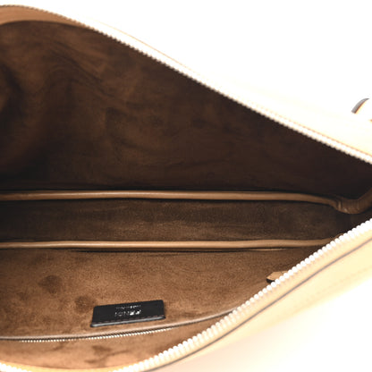 Fendi Vitello Medium Simply Fendi Shoulder Bag Miele Scuro 5 of 12