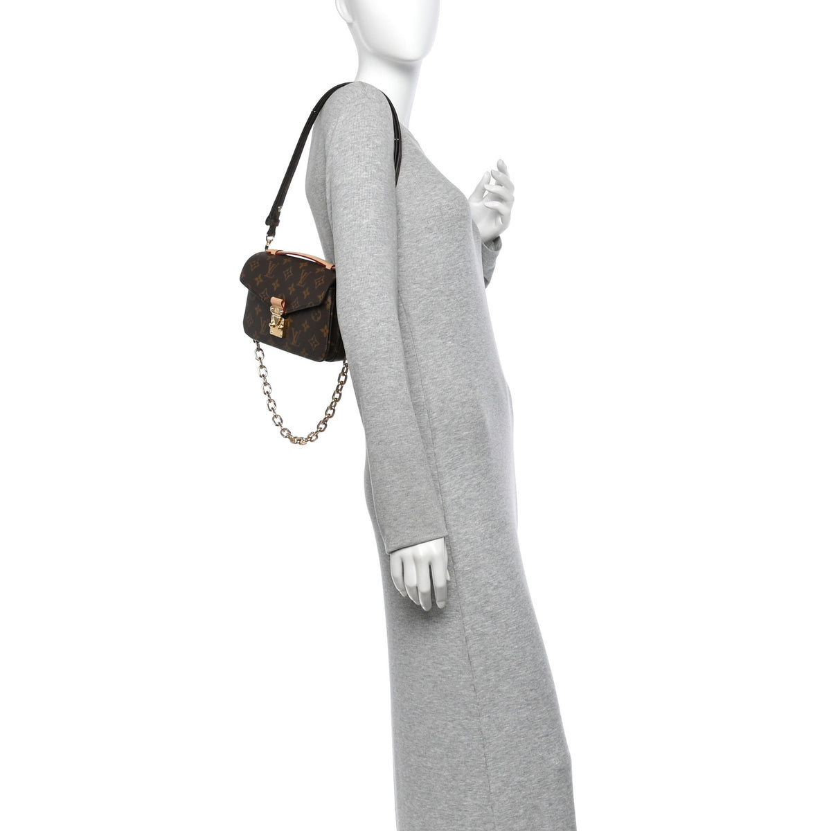 Louis Vuitton Monogram Pochette Metis East West 2 of 9