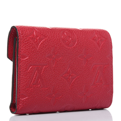 Louis Vuitton Empreinte Victorine Wallet Cherry 3 of 13