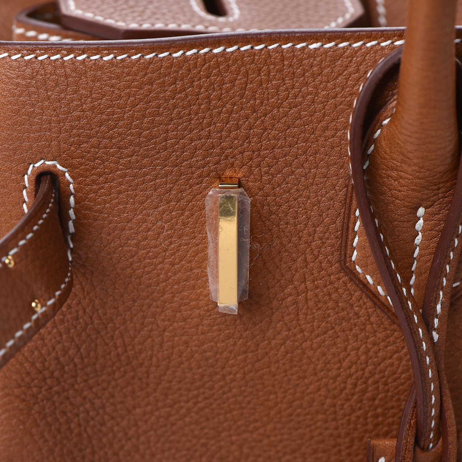 Hermes Natural Barenia Faubourg Birkin 30 Fauve 20 of 34