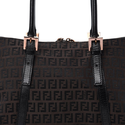 Fendi Zucchino Tote Black 13 of 13