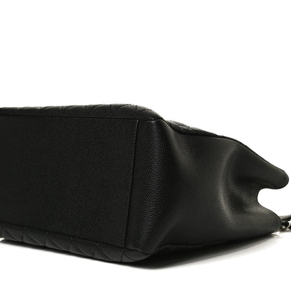 Chanel Caviar Quilted Grand Shopping Tote GST Black 7 of 14