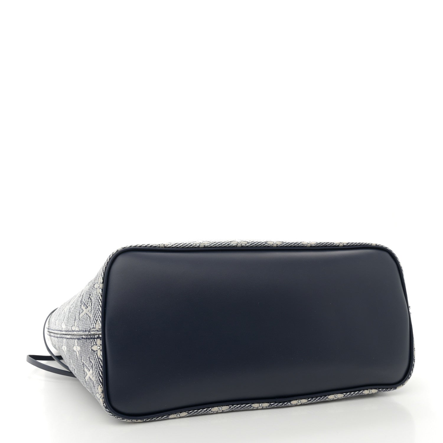 Louis Vuitton Monoglam Neverfull MM Blue 5 of 12