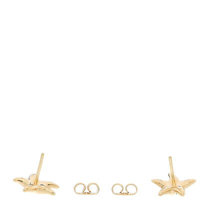 Tiffany 18K Yellow Gold 12mm Elsa Peretti Starfish Earrings 3 of 6