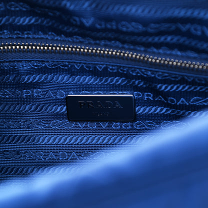 Prada Nylon Tessuto Impuntu Quilted Shoulder Bag Bluette 6 of 10