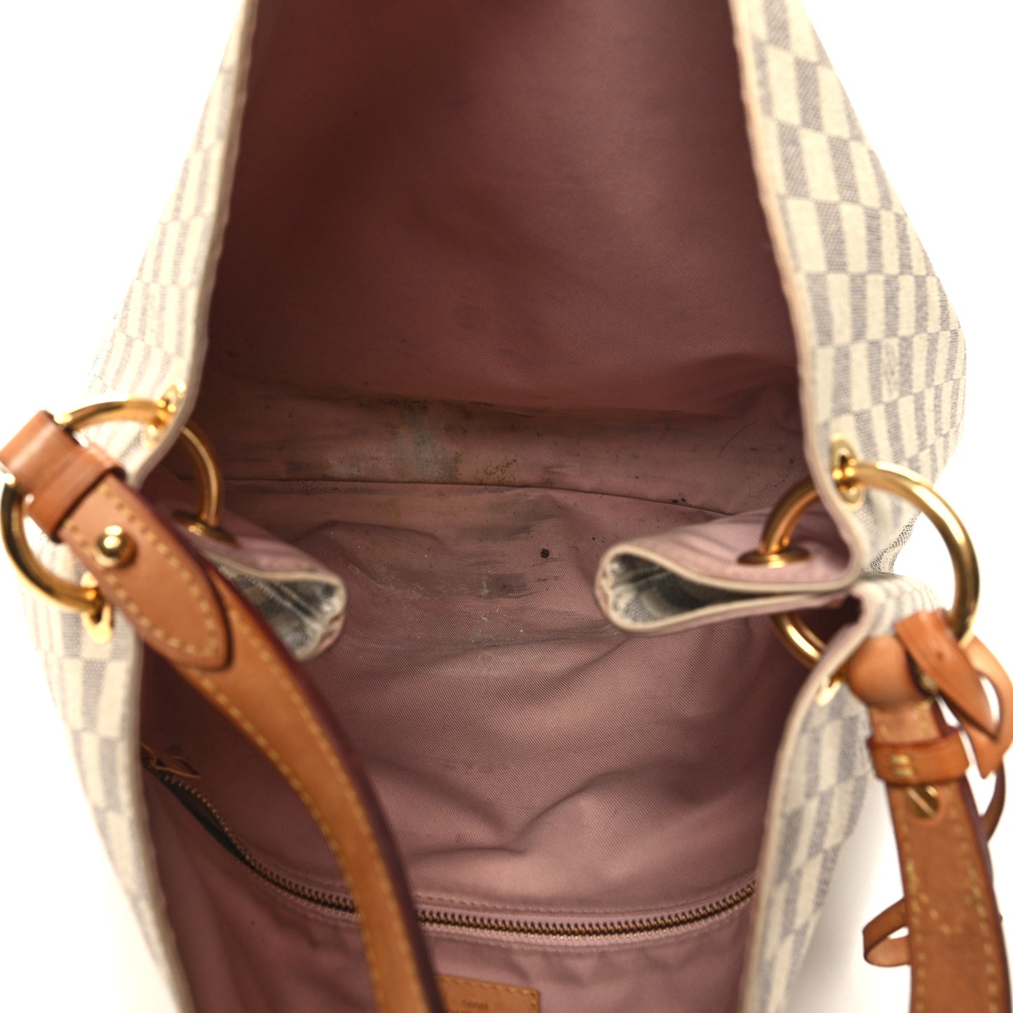 Damier Azur Delightful MM Pink