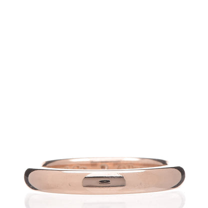 Tiffany 18K Rose Gold Diamond Elsa Peretti Band Ring 45 3.75 3 of 5