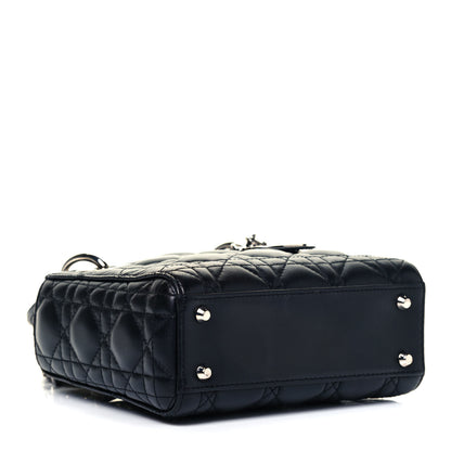 Christian Dior Lambskin Cannage Mini Lady Dior Black 5 of 11