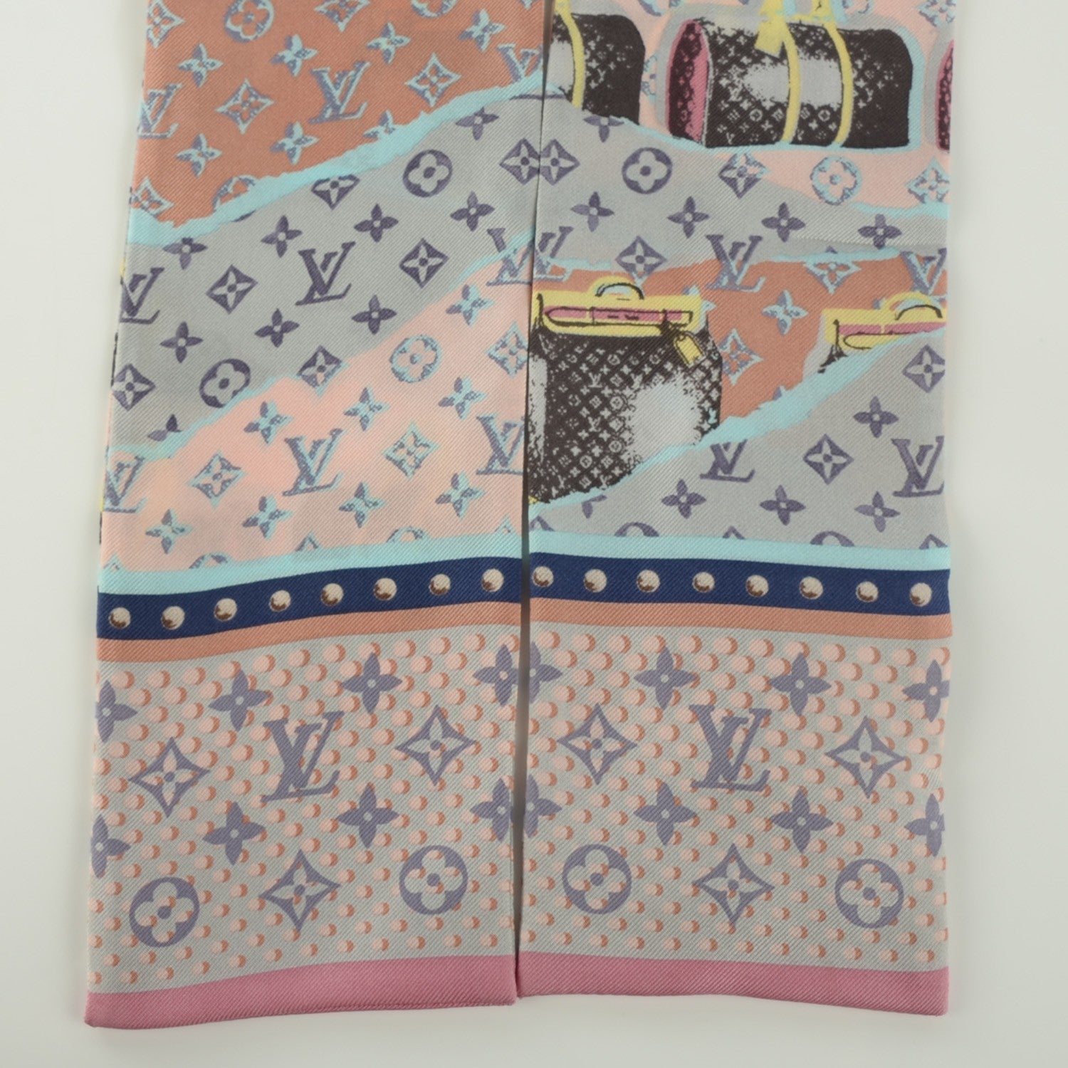 Louis Vuitton Silk Monogram Wallpaper Bandeau 7 of 7