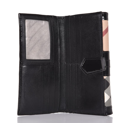 Burberry Nova Check Penrose Continental Wallet Black 5 of 11