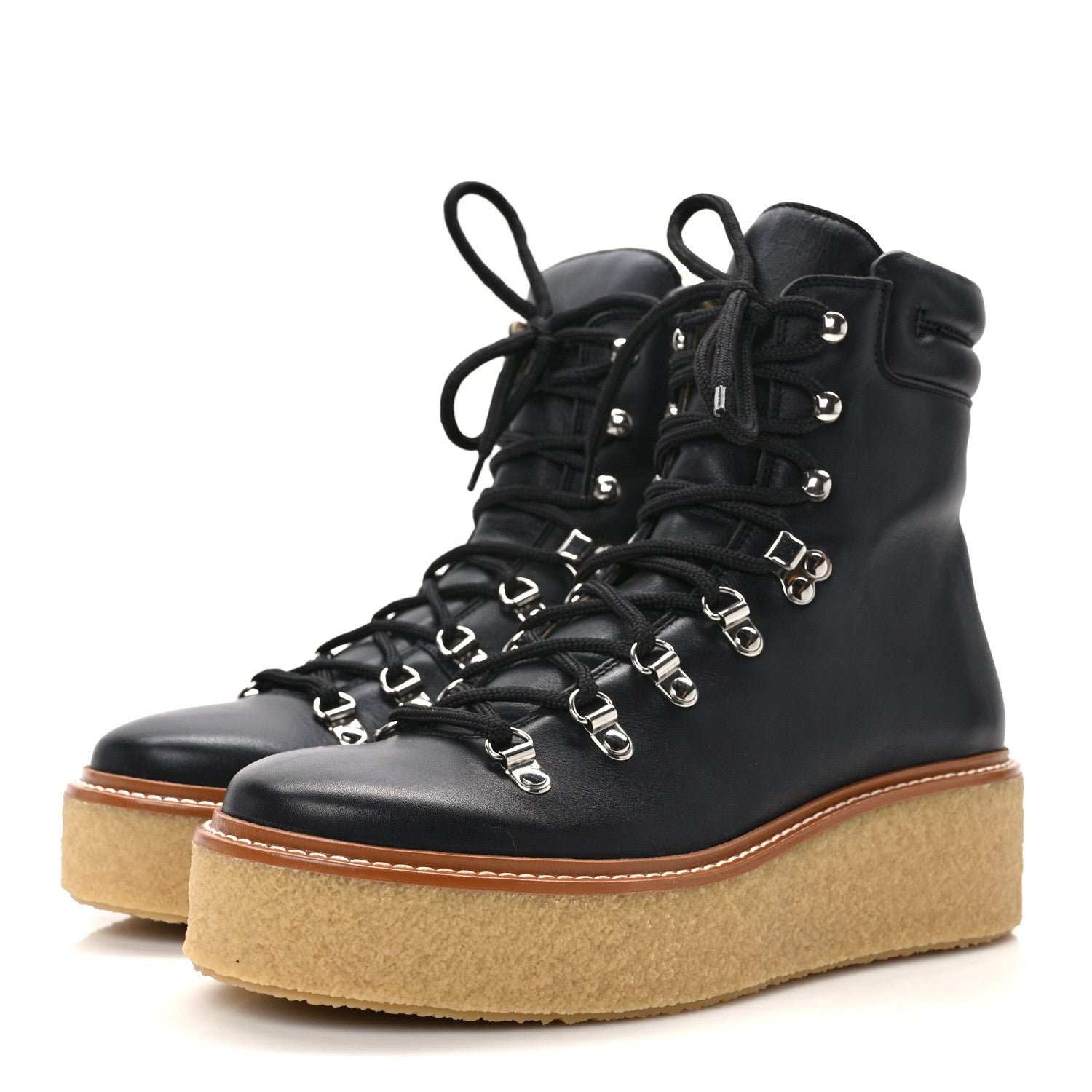 Hermes Calfskin Discovery Ankle Boot 38 Black 3 of 9