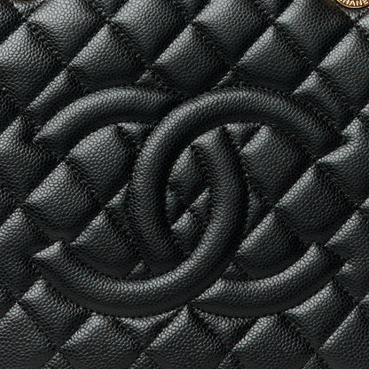 Chanel Caviar Quilted Grand Shopping Tote GST Black 8 of 10