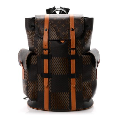 Louis Vuitton X NIGO Giant Damier Ebene Monogram Christopher PM Backpack 1 of 9