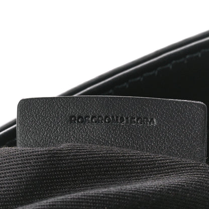 Burberry Check Small Wright Messenger Charcoal 8 of 12