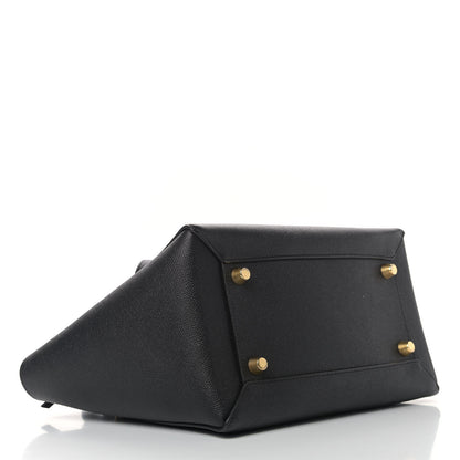 Celine Grained Calfskin Mini Belt Bag Black 3 of 14