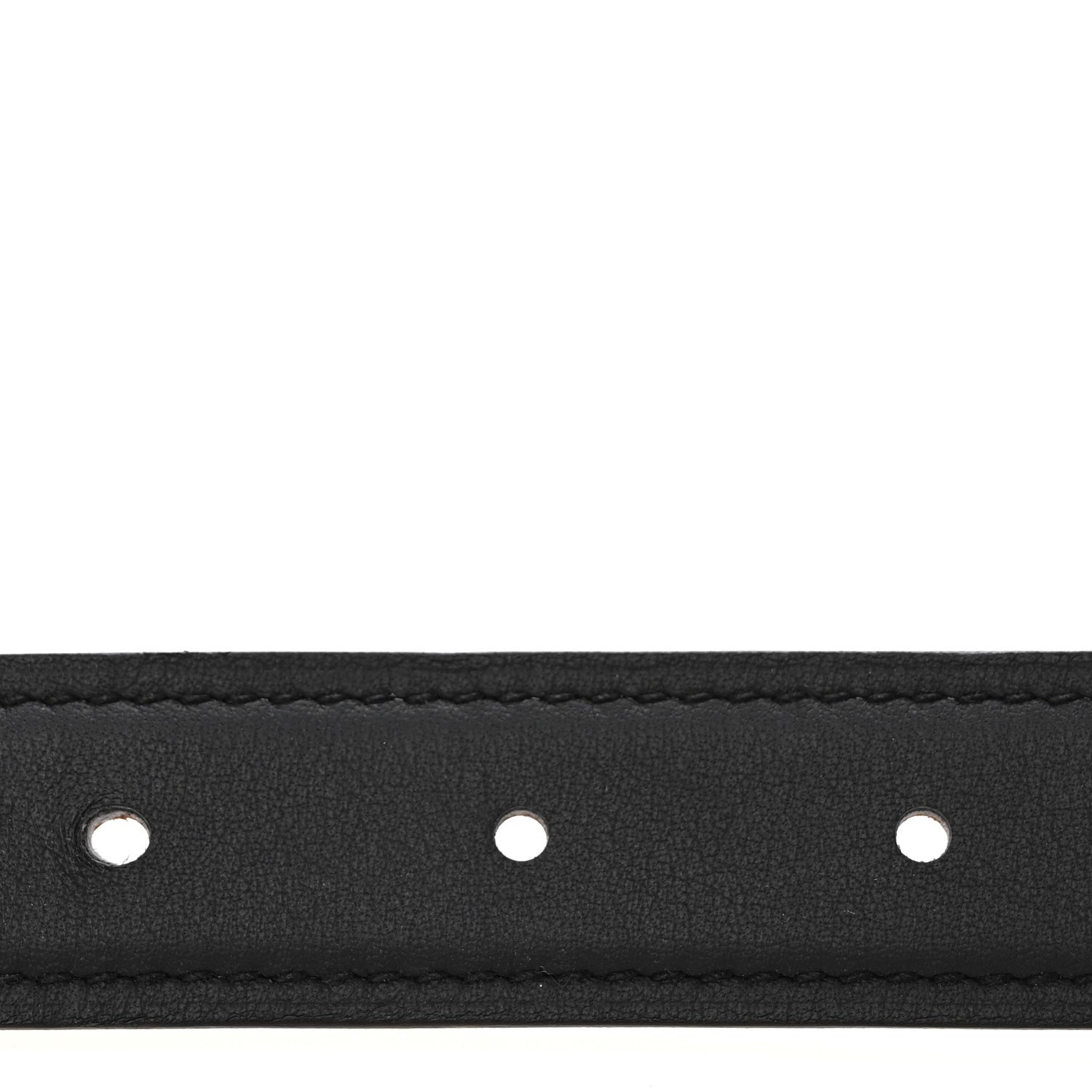 Hermes Box Togo 24mm Mini Martelee H Belt 95 38 Black Gold 4 of 7