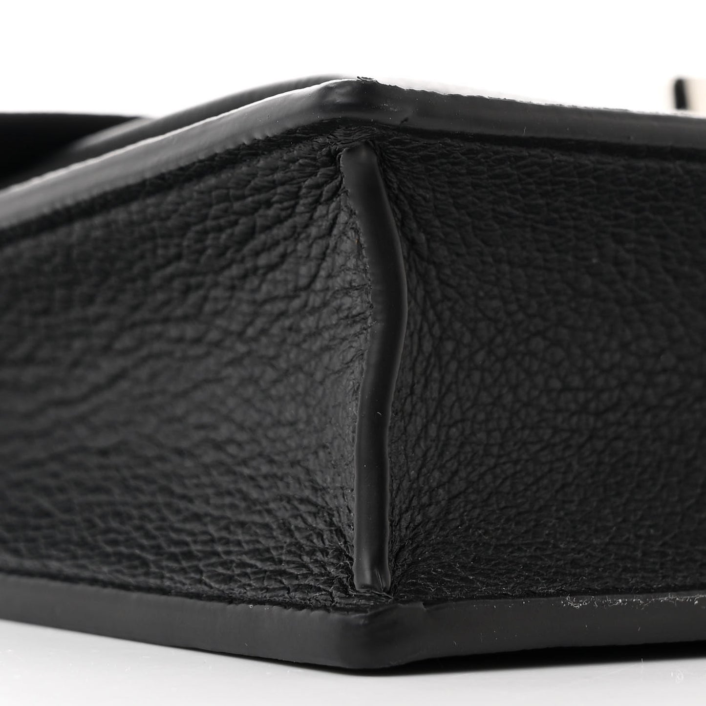 Soft Calfskin My Lockme Chain Pochette Black
